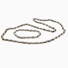 Load image into Gallery viewer, Jens J. Aagaard. Scandinavian design anchor chain necklace and bracelet in 925 silver