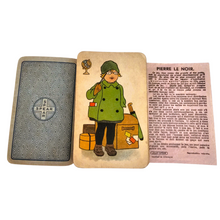 Charger l'image dans la galerie, Jeu de cartes ancien "Pierre le Noir", Editions Jeux Spear, vers 1930-1950