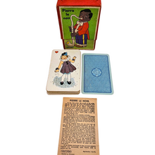 Afbeelding in Gallery-weergave laden, Jeu de cartes ancien "Pierre le Noir", Editions Jeux Spear, vers 1930-1950