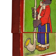 Afbeelding in Gallery-weergave laden, Jeu de cartes ancien "Pierre le Noir", Editions Jeux Spear, vers 1930-1950