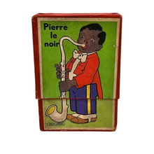 Afbeelding in Gallery-weergave laden, Jeu de cartes ancien "Pierre le Noir", Editions Jeux Spear, vers 1930-1950