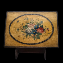Load image into Gallery viewer, Prettyness. Old Spa box with floral decoration in the style of the 18th century