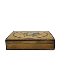 Load image into Gallery viewer, Prettyness. Old Spa box with floral decoration in the style of the 18th century