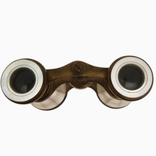 Load image into Gallery viewer, Paire de jumelles de théâtre Napoléon III en nacre et laiton, fin XIXe