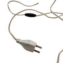 Load image into Gallery viewer, Lampe vintage en porcelaine à la rose, années 1950-1960