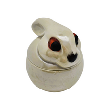 Charger l'image dans la galerie, Moutardier en céramique Lapin beige stylisé dans l'esprit Art déco, années 1950-1960 Le Charme des Violettes - Brocante en ligne