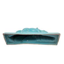 Load image into Gallery viewer, Lemanceau Charles, couple d'antilopes Art déco en céramique turquoise, XXè