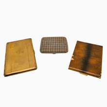 Afbeelding in Gallery-weergave laden, Lot de 3 étuis à cigarettes vintage, années 1960