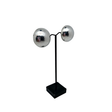 Afbeelding in Gallery-weergave laden, MTM. Modernistische ronde clipoorbellen van 925 zilver