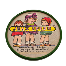 Load image into Gallery viewer, Miroir publicitaire ancien – Jeux Spear, Bruxelles, années 1920–1930 Le Charme des Violettes - Brocante en ligne
