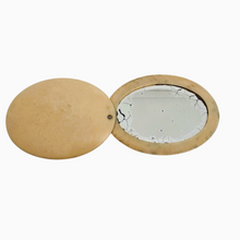 Afbeelding in Gallery-weergave laden, Miroir de sac biseauté dans une monture en celluloïd ivoirine, années 1900-1920