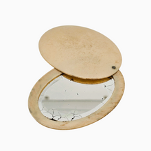 Afbeelding in Gallery-weergave laden, Miroir de sac biseauté dans une monture en celluloïd ivoirine, années 1900-1920