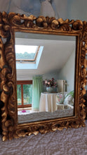 Afbeelding in Gallery-weergave laden, Barokke spiegel van verguld hout