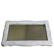 Load image into Gallery viewer, Miroir vintage en bois patiné, circa 1965 Le Charme des Violettes - Brocante en ligne