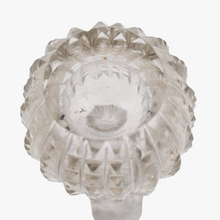 Load image into Gallery viewer, Paire de vases miniatures en demi-cristal moulé, années 1930-1950
