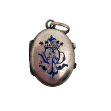 Charger l'image dans la galerie, Pendentif reliquaire à l'effigie de Notre-Dame de Lourdes, fin XIXe