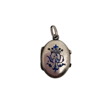 Charger l'image dans la galerie, Pendentif reliquaire à l'effigie de Notre-Dame de Lourdes, fin XIXe