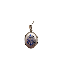 Charger l'image dans la galerie, Pendentif reliquaire à l'effigie de Notre-Dame de Lourdes, fin XIXe