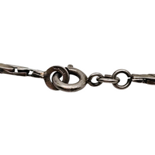 Afbeelding in Gallery-weergave laden, Collier New Age en argent 925, boule en goldstone bleue et cristaux, années 1990-2000