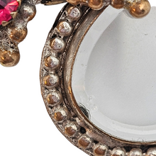 Load image into Gallery viewer, Victorian black glass cameo mourning pendant, 1890s-1900s