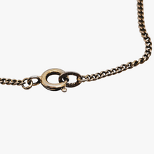 Afbeelding in Gallery-weergave laden, Pendentif fleur en filigrane d'argent vermeil 835 et sa chaîne assortie, vers 1960