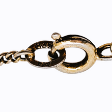 Afbeelding in Gallery-weergave laden, Pendentif fleur en filigrane d'argent vermeil 835 et sa chaîne assortie, vers 1960