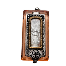 Charger l'image dans la galerie, Pendentif sanctuaire de poche Art déco, Tchécoslovaquie, années 1920-1930