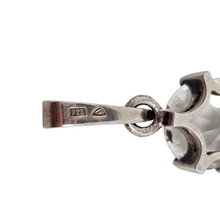 Afbeelding in Gallery-weergave laden, Pendentif en argent 925 serti d'un spinelle incolore taillé en diamant, 2è moitié du XXè siècle