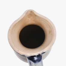 Load image into Gallery viewer, Pichet vintage en grès bleu cobalt et gris, années 1950-1960