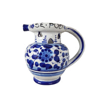 Load image into Gallery viewer, Pichet vintage en céramique italienne Le charme des violettes - Brocante en ligne