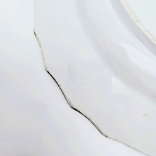 Load image into Gallery viewer, Boch La Louvière. Fine earthenware dish with white and blue floral decoration, 19th century