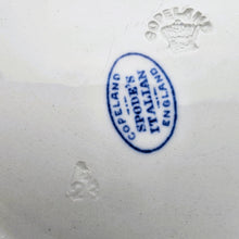 Afbeelding in Gallery-weergave laden, Het Italiaanse Engeland van Copeland Spode. Grote blauw-witte serveerschaal van fijn porselein, jaar 1923