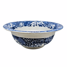 Afbeelding in Gallery-weergave laden, Het Italiaanse Engeland van Copeland Spode. Grote blauw-witte serveerschaal van fijn porselein, jaar 1923
