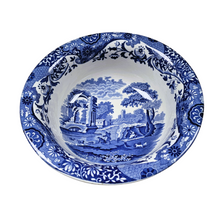 Afbeelding in Gallery-weergave laden, Het Italiaanse Engeland van Copeland Spode. Grote blauw-witte serveerschaal van fijn porselein, jaar 1923