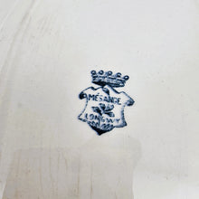 Charger l'image dans la galerie, Plat ovale en faïence de Longwy – décor à la mésange France, fin XIXe – début XXe siècle Le Charme des Violettes - Brocante en ligne