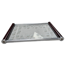 Charger l'image dans la galerie, Plateau Art déco en verre gravé