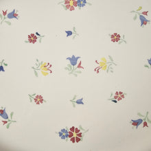 Load image into Gallery viewer, Plateau ovale en céramique fleurie vintage, années 1940