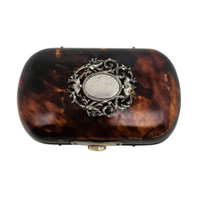 Afbeelding in Gallery-weergave laden, Porte-monnaie en écaille et argent – Italie, fin XIXᵉ siècle Le Charme des Violettes - Brocante en ligne