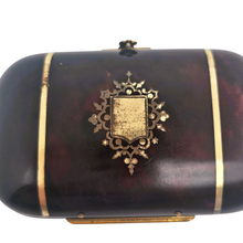 Charger l'image dans la galerie, Porte-monnaie de sac en écaille et laiton, Belle Époque France, fin XIXᵉ – tout début XXᵉ siècle