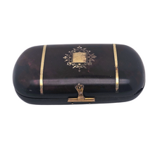 Charger l'image dans la galerie, Porte-monnaie de sac en écaille et laiton, Belle Époque France, fin XIXᵉ – tout début XXᵉ siècle