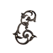 Charger l'image dans la galerie, Porte-monnaie monogrammé en nacre et métal argenté, fin XIXᵉ - début XXᵉ siècle