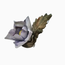 Afbeelding in Gallery-weergave laden, Suite de 6 porte-noms en forme de fleur en porcelaine anglaise, années 1950-1960