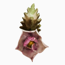 Afbeelding in Gallery-weergave laden, Suite de 6 porte-noms en forme de fleur en porcelaine anglaise, années 1950-1960