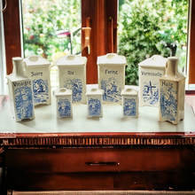 Charger l'image dans la galerie, Ditmar Urbach. Ensemble de pots à épices vintage en céramique tchèque. Epoque 1930.