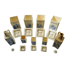 Charger l'image dans la galerie, Ditmar Urbach. Ensemble de pots à épices vintage en céramique tchèque. Epoque 1930.