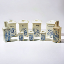 Charger l'image dans la galerie, Ditmar Urbach. Ensemble de pots à épices vintage en céramique tchèque. Epoque 1930.