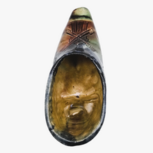 Load image into Gallery viewer, Sabot mural en grès émaillé, décor au moulin, Belgique, années 1900