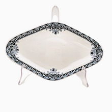 Load image into Gallery viewer, Saint-Amand and Hamage Nord. Terre de fer earthenware bowl Adrianople blue model