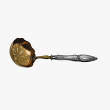 Afbeelding in Gallery-weergave laden, Cuiller saupoudreuse avec manche en argent fourré, décor Louis XV, début XXè