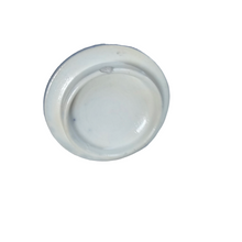 Load image into Gallery viewer, Saxe BF - Directoire coffee maker in fine porcelain, white and blue immortel decoration